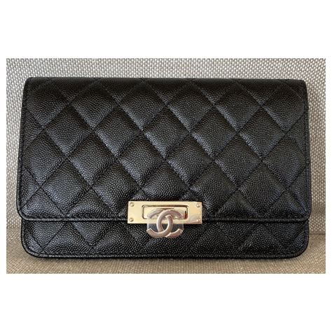 chanel golden class wallet on chain|Chanel wallet on chain price.